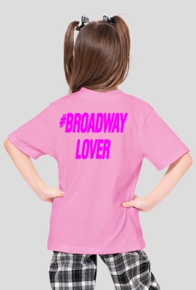 T-shirt #BroadwayLover, 7-8LAT