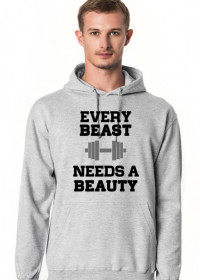 FOR BEAST / hoodie grey