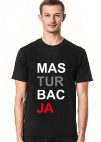 Koszulka Mas-tur-bac-ja męska