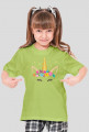Koszulki z nadrukiem dla dzieci - Jednorożec ze złotym rogiem