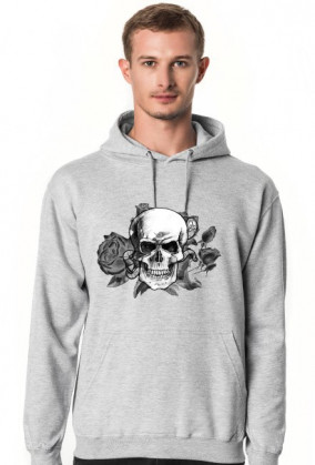 Bluza męska - Czachobal Szary