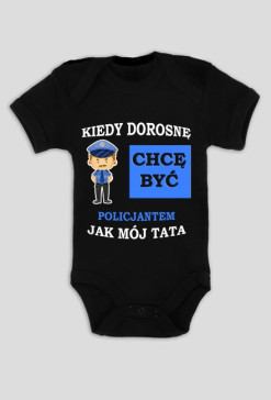 Kiedy dorosnę chcę być jak tata POLICJA