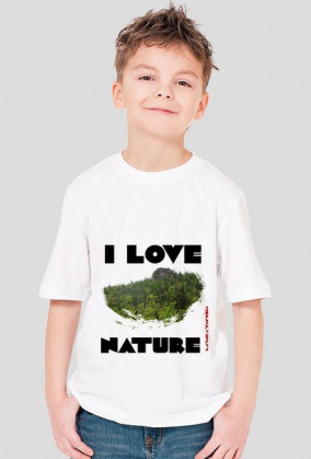Koszulka I love nature
