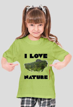 Koszulka I love nature