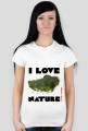 Koszulka I love nature