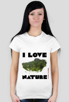 Koszulka I love nature