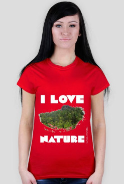Koszulka I love nature