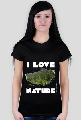Koszulka I love nature