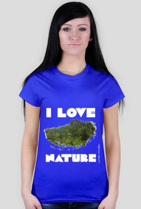 Koszulka I love nature