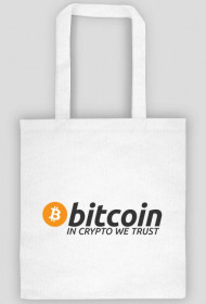 Bitcoin. In Crypto We Trust.