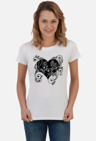 Koszulka Damska Black Heart