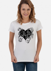 Koszulka Damska Black Heart