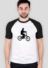 Koszulka Męska Chłopiec na rowerze