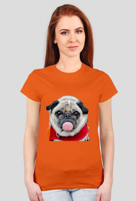 dog mops girl