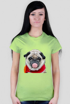 dog mops girl