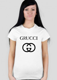 GRUCII GANG t-shirt logo woman