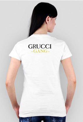 GRUCII GANG t-shirt logo woman
