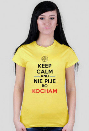 KOSZULKA | NIE PIJE BO KOCHAM |