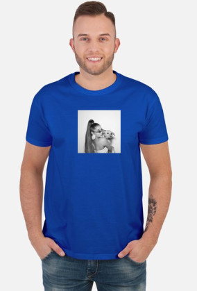 Ariana with dog TEE