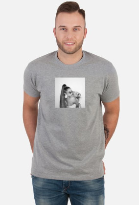 Ariana with dog TEE