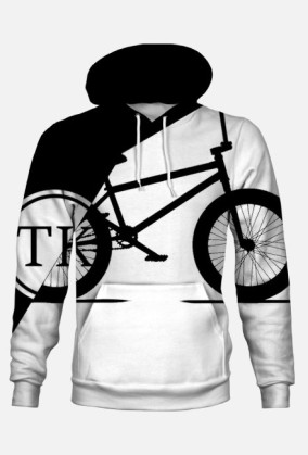 black and white BMX
