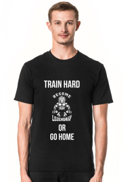 Koszulka Męska Train Hard or Go Home