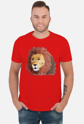 Koszulka męska lew