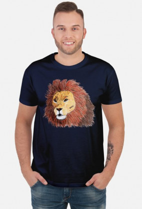 Koszulka męska lew