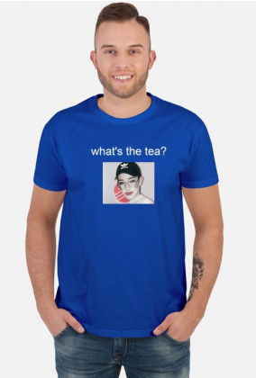 Koszulka James Charles "what's the tea?"