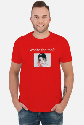 Koszulka James Charles "what's the tea?"