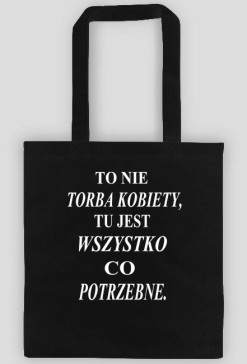 Torba Eko "To nie torba kobiety"