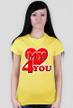 My heart for you koszulka 3