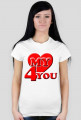 My heart for you koszulka 3