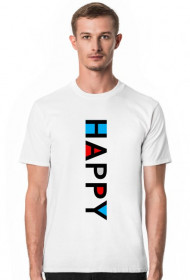 Koszulka męska - Happy