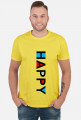 Koszulka męska - Happy