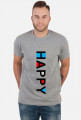 Koszulka męska - Happy