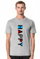 Koszulka męska - Happy