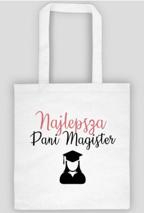 Pani Magister - eko torba na prezent