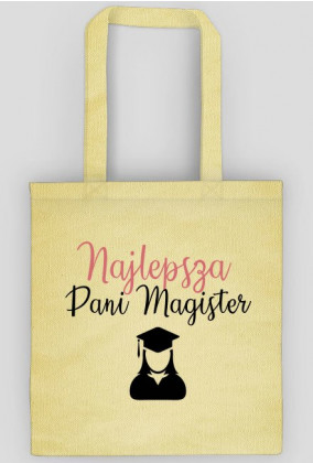 Pani Magister - eko torba na prezent