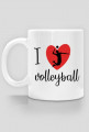 I love volleyball - kubek