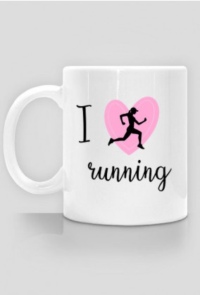 I love running - kubek dla biegaczy