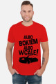 Albo bokiem albo wcale - BMW E46 (koszulka męska) ciemna grafika