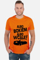 Albo bokiem albo wcale - BMW E46 (koszulka męska) ciemna grafika