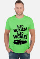 Albo bokiem albo wcale - BMW E46 (koszulka męska) ciemna grafika