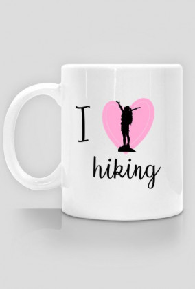 I love hiking - kubek