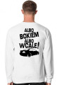 Albo bokiem albo wcale - BMW E46 (bluza męska klasyczna) ciemna grafika tył