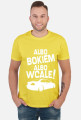 Albo bokiem albo wcale - BMW E46 (koszulka męska) jasna grafika