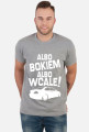 Albo bokiem albo wcale - BMW E46 (koszulka męska) jasna grafika