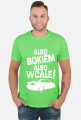 Albo bokiem albo wcale - BMW E46 (koszulka męska) jasna grafika
