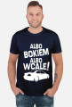 Albo bokiem albo wcale - BMW E46 (koszulka męska) jasna grafika
